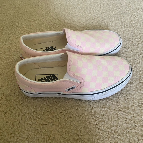 Vans | Shoes | Pink Checkered Vans 